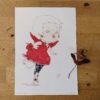 Impish Angel – A5 Art Print